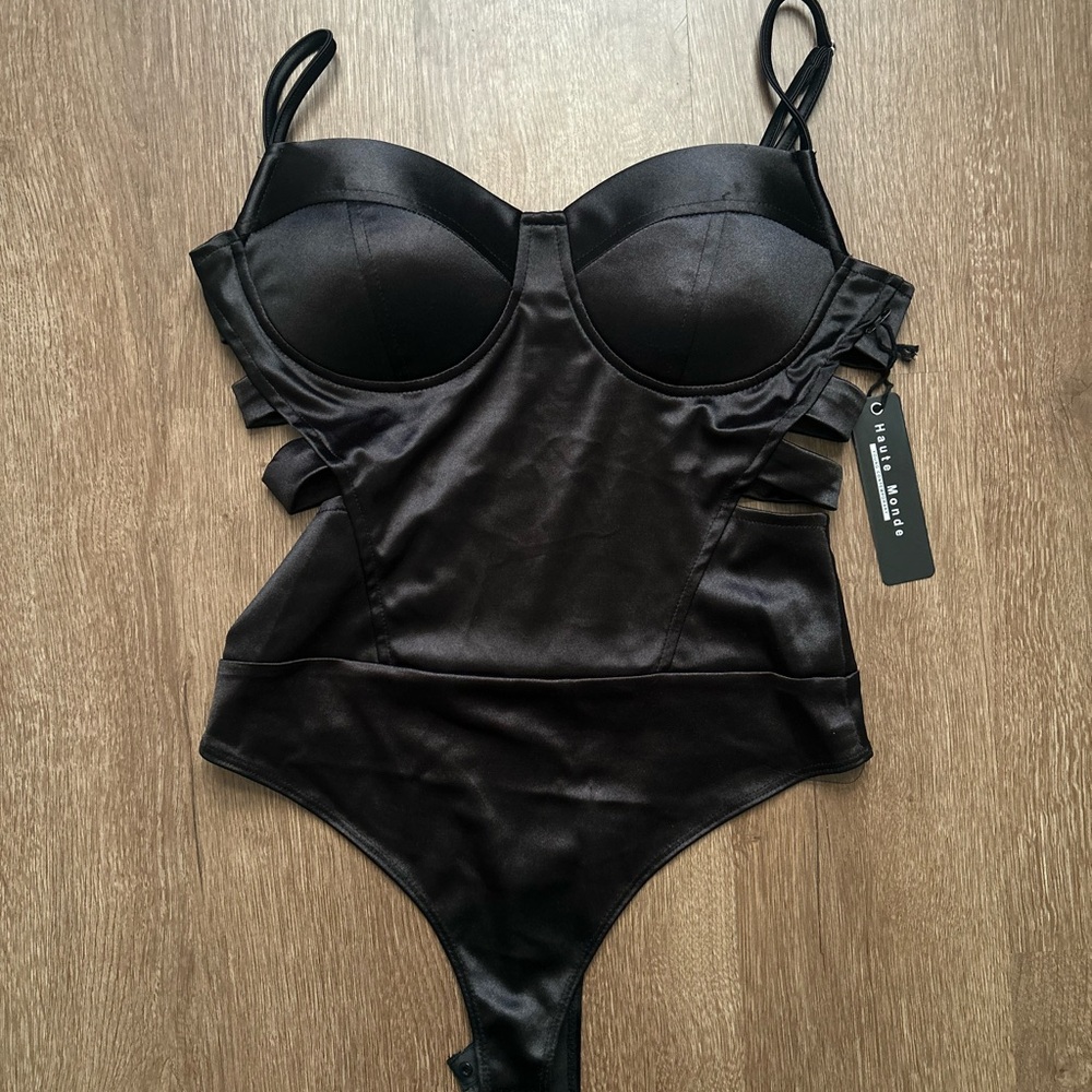 Black silly corset top